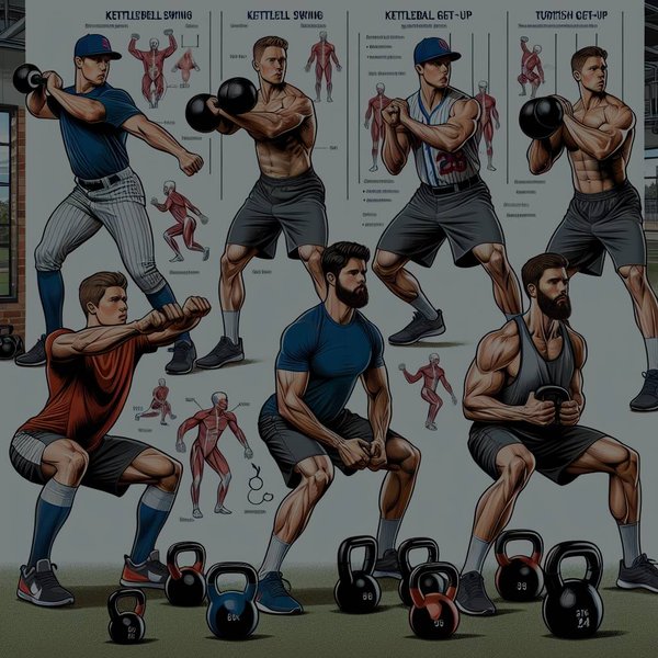 Quels mouvements de kettlebell sont les plus bénéfiques pour les lanceurs au baseball?